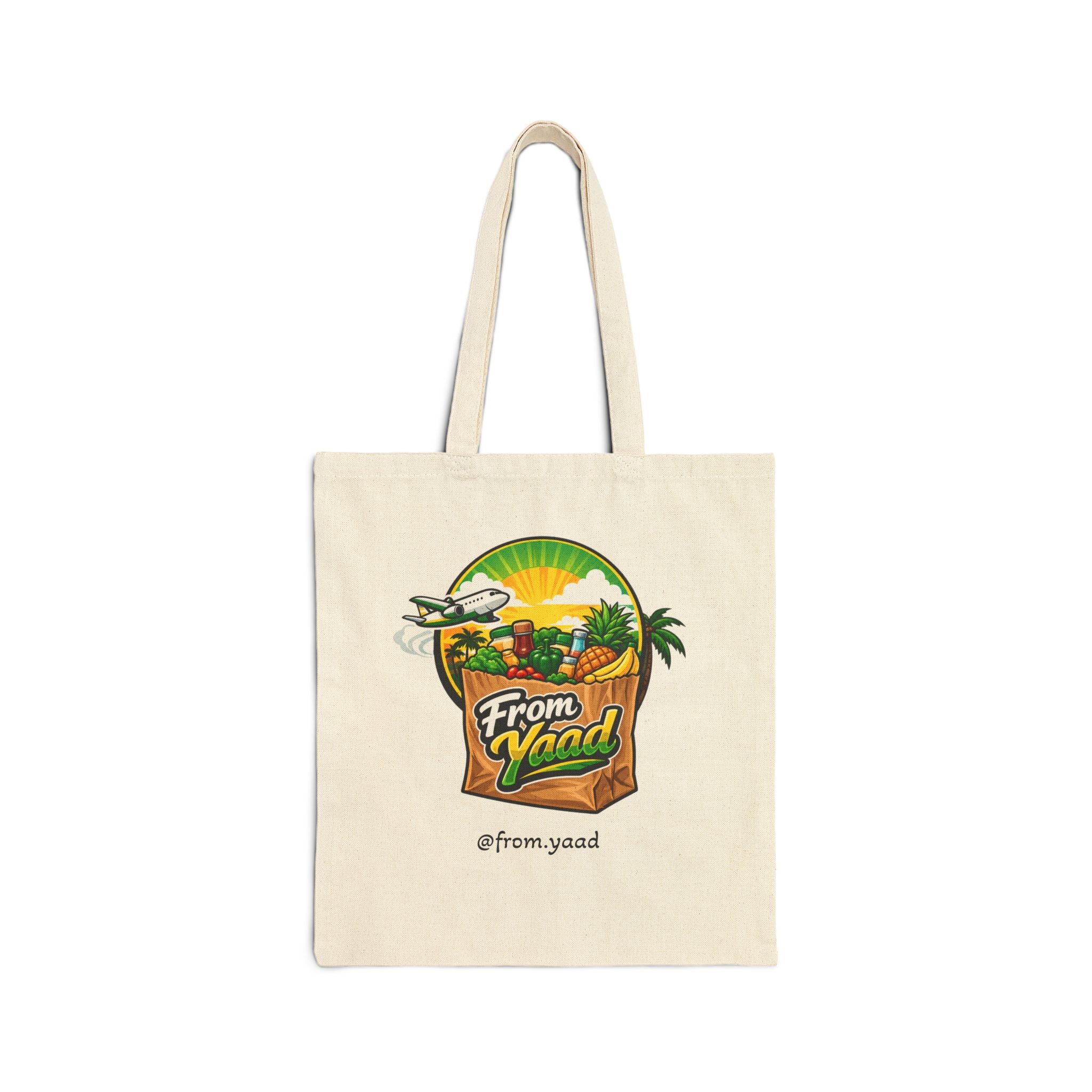 Cotton Canvas Tote Bag